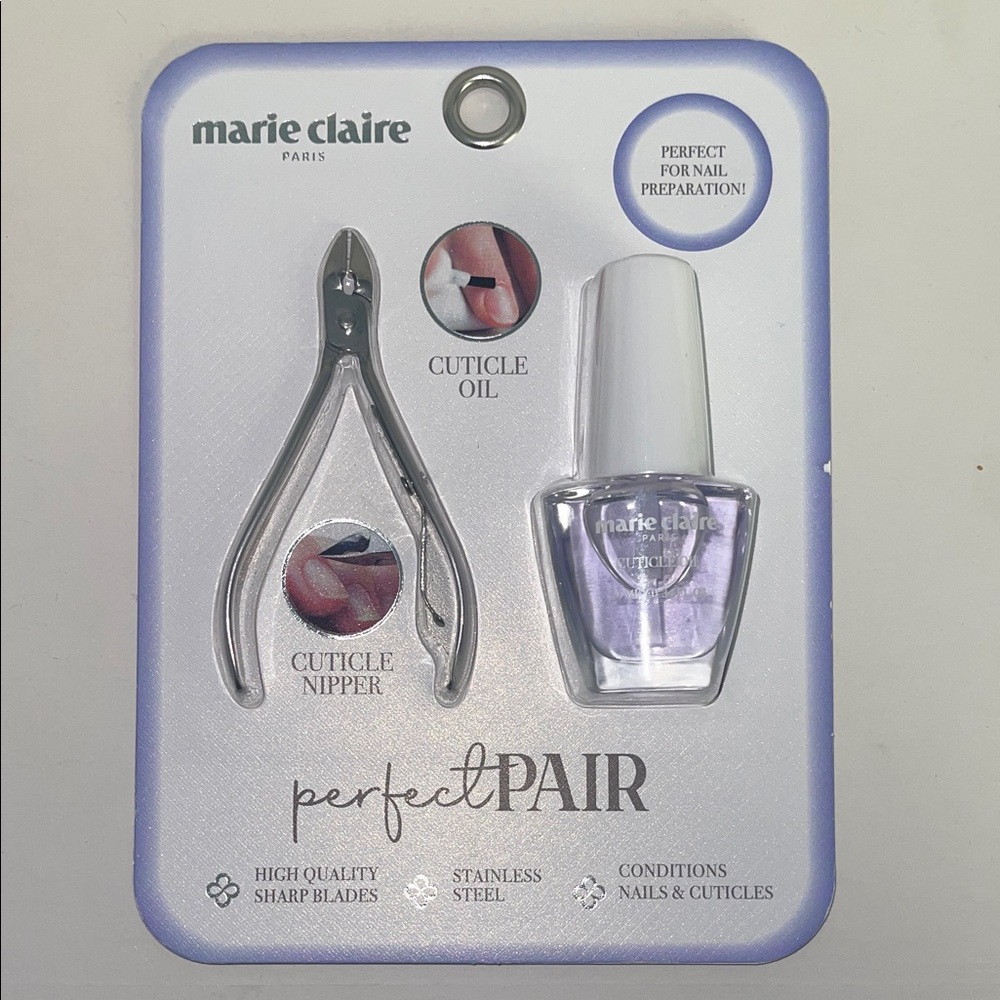 ❤️NEW!!!❤️ Cuticle Oil & Nipper Nail Care Set. perfect for nail preparation..